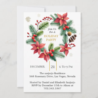 Whimsical Santa Delights: Personalise the Magic Invitation