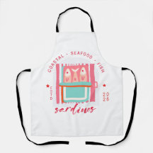 Whimsical Sardines Coastal Beach