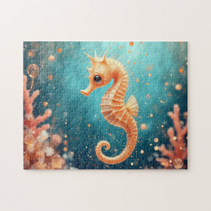 Whimsical Seahorse Jigsaw Puzzle