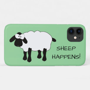 Whimsical Sheep "Sheep Happens" Case-Mate iPhone Case