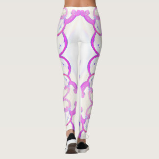 Whimsical snowman leggings