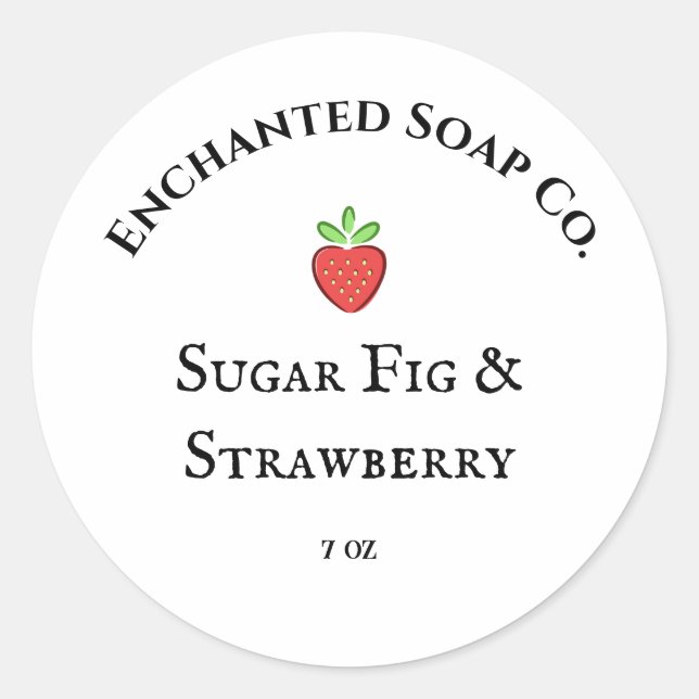 Whimsical Soap Label (Front)