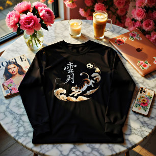 Whimsical Soccer Cat - Playful & Stylish for Women T-Shirt