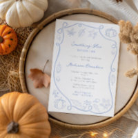 Whimsical Something Blue Before I Do Bridal Shower