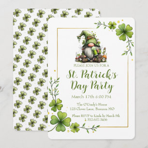Whimsical St. Patrick’s Day Celebration Invite 