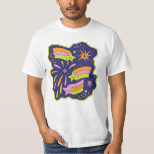 Whimsical Starburst Celebration T-Shirt