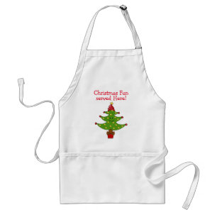Whimsical Stars Tree Standard Apron