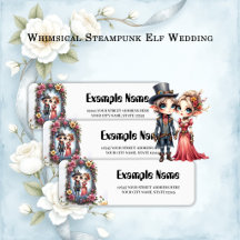 Whimsical Steampunk Elf Wedding