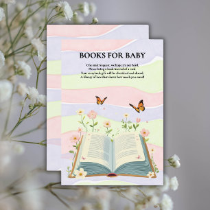 Whimsical Storybook Baby Shower Enclosure Card