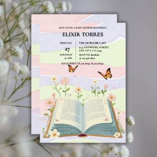 Whimsical Storybook Baby Shower Invitation