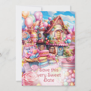 Whimsical Sweet Celebration Party Invitation