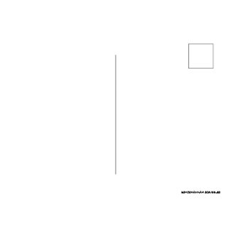 Whimsical Sweet Strawberry Postcard