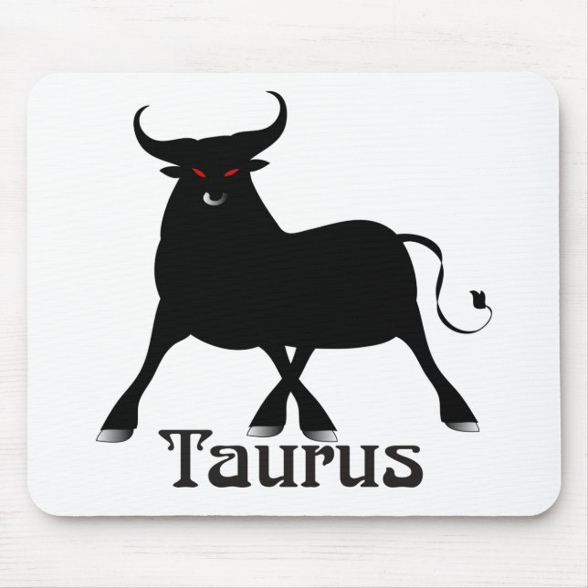 Whimsical Taurus Mousepad (Front)