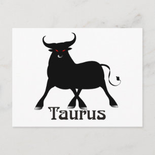 Whimsical Taurus Postcards