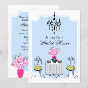 Whimsical Tea Party Invitation