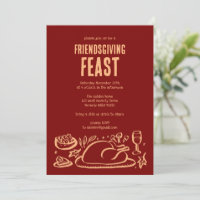 Whimsical Thanksgiving Friendsgiving Dinner Party