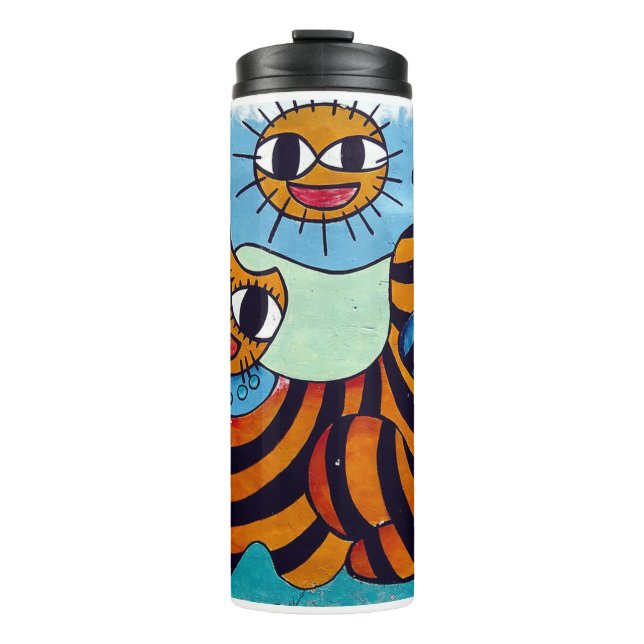 Whimsical Thermal Tumbler (Front)