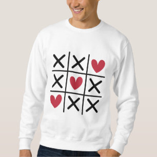 Whimsical Tic Tac Toe Wonderland Sweatshirt