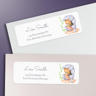 Whimsical Under the Sea Mermaid Return Address