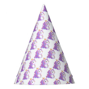 Whimsical Unicorn Birthday Party Hat