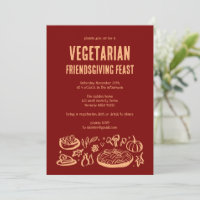 Whimsical VEGETARIAN Thanksgiving Friendsgiving