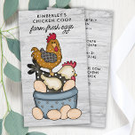 Whimsical Vintage Farm Fresh Eggs Chicken QR Code Business Card<br><div class="desc">These farm fresh egg business cards feature a charming, hand-painted watercolor design with a vintage and rustic feel. Perfect for farmhouse and homestead egg sales, these cards highlight your family business and the free-range, organic nature of your chicken eggs. The whimsical and charming design is sure to catch the eye...</div>