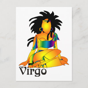 Whimsical Virgo Postcards