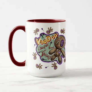 Whimsical Voodoo Doll Mug