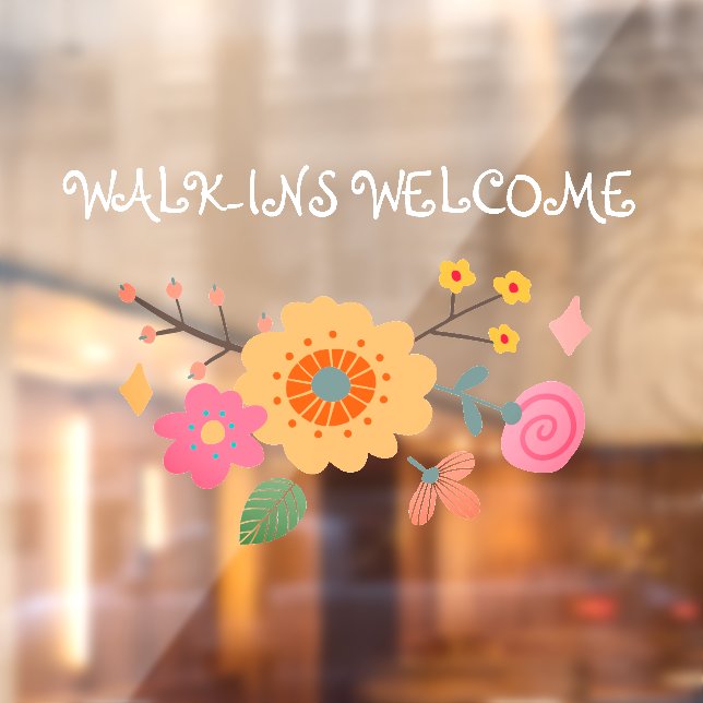 Whimsical Walk-Ins Welcome Business Establishment (Sheet 2)