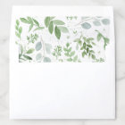 Whimsical Watercolour Greenery Pattern