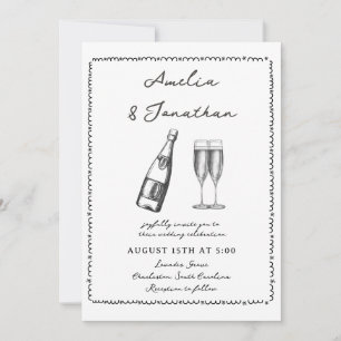 Whimsical Wedding Invitation