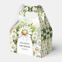 Whimsical White Daisy Baby Shower