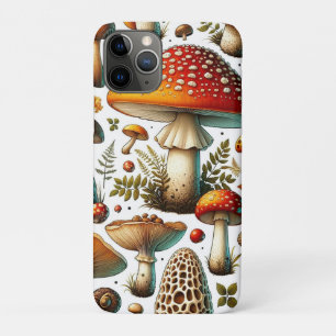 Whimsical Wild Mushrooms Case-Mate iPhone Case