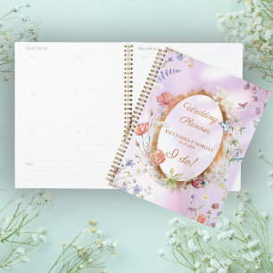Whimsical Wildflower Pink Wedding Planner