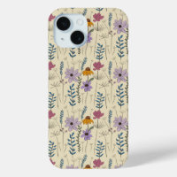 Whimsical Wildflower Seamless Pattern