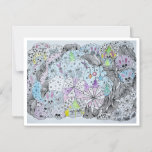 Whimsical Winter Forest Magical Creatures Magnetic Invitation<br><div class="desc">Brighten up any kitchen or workspace with this magical winter-themed magnetic card! This unique product features a high-quality print of an original hand-drawn illustration, filled with whimsical forest friends and enchanting winter details. Unlike traditional paper cards, this magnetic version serves as a lasting keepsake that can be proudly displayed on...</div>