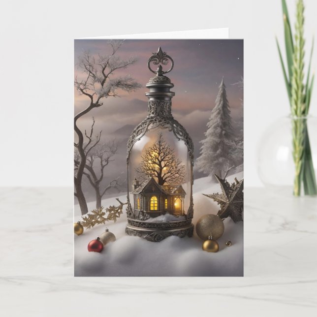 Whimsical Winter Greeting Cards  (Front)