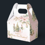 Whimsical Winter Onederland pastel thank you Favour Box<br><div class="desc">Whimsical Winter Onederland pastel thank you Favour Boxes
Matching items available.</div>