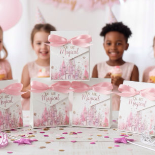 Whimsical Winter Princess Fairytale Birthday Favour Box