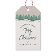 Whimsical Winter Snow Holiday Merry Christmas
