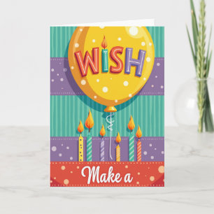 Whimsical Wish Balloon Card