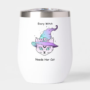 Whimsical Witch Cat