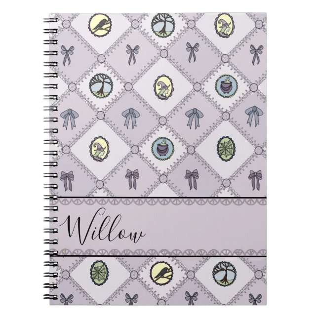 Whimsical Witch Notebook (Front)
