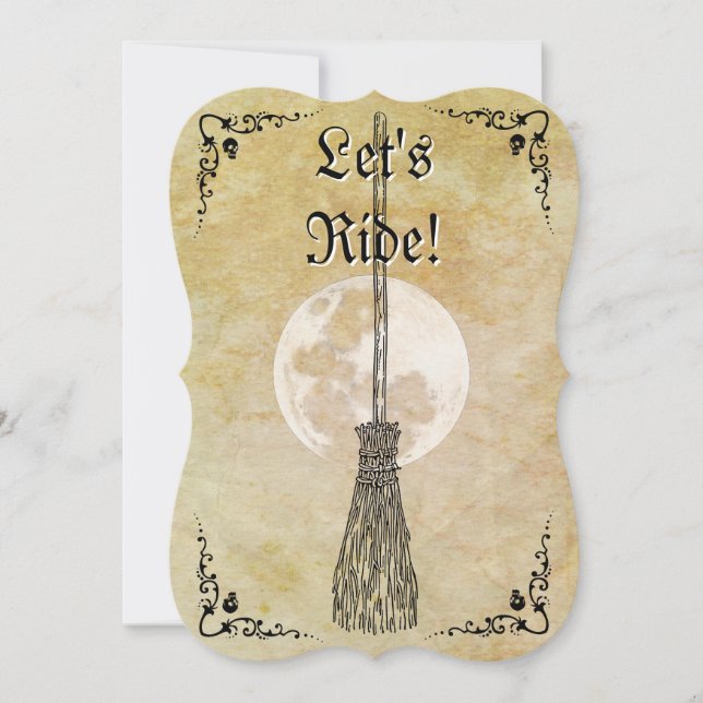 Whimsical Witchy Full Moon  (Front)