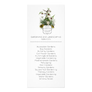 Whimsical Woman Of Flowers Services Menu