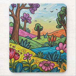 Whimsical Wonderland Mouse Pad