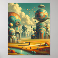 Whimsical Wonderland - Vintage Retro Futurism