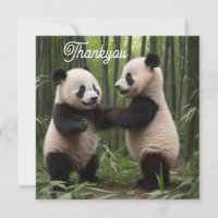 Whimsical Wonders: Baby Pandas Play in Forest