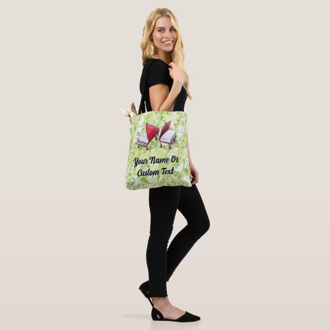 Whimsical Wonders Of Music Stories Personalizable Tote Bag (On Model)