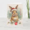 Whimsical Woodland Christmas Bunny Card
